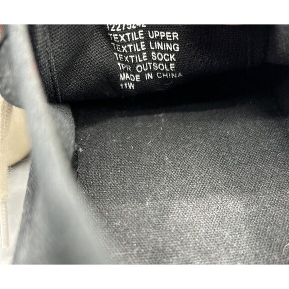 Torrid Black Canvas Platform Sneakers‎ Womens 11 W - Picture 5 of 8